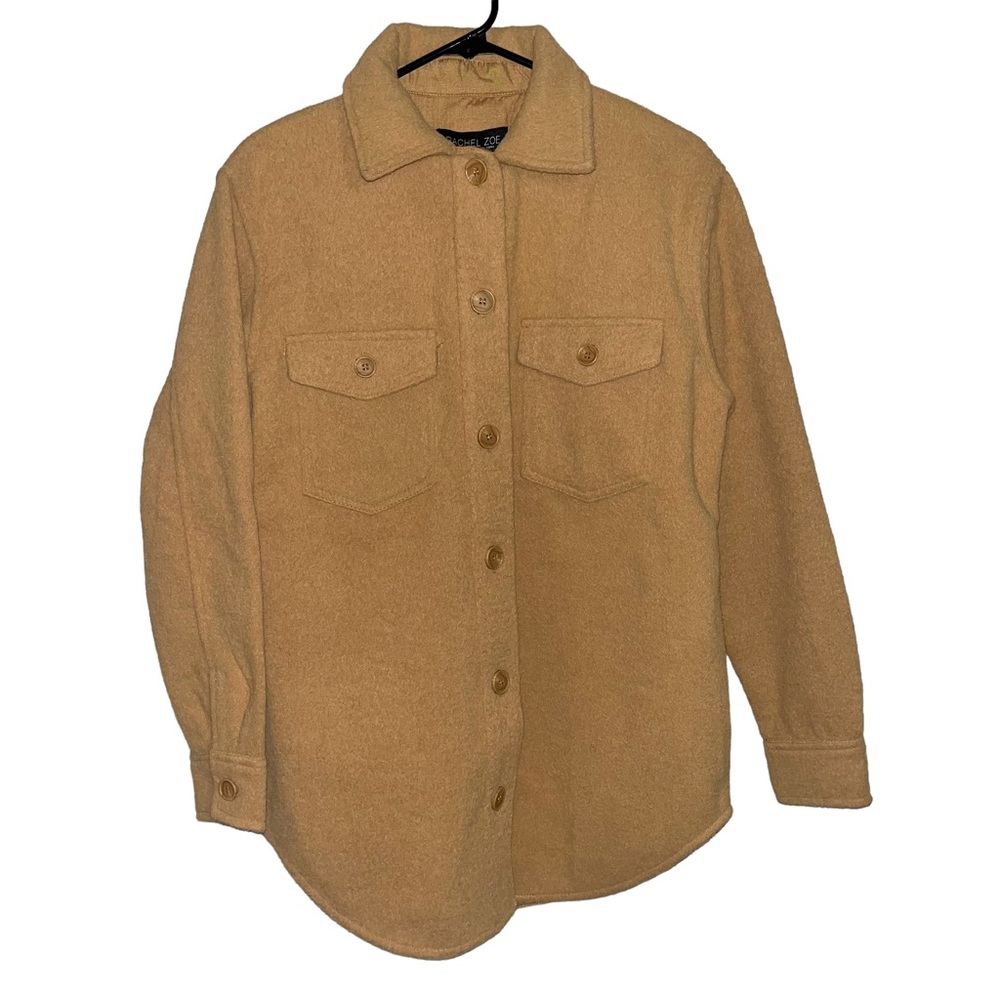 NWT Rachel Zoe Button Down Jacket - Camel - Size Small